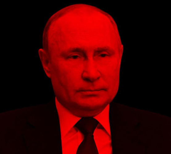 Lune sur la Maison 8 sur le thème de Vladimir Poutine